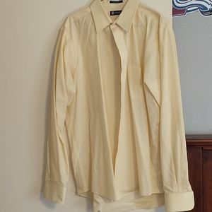 Men's yellow dress shirt chaps 16-16.5 36/37